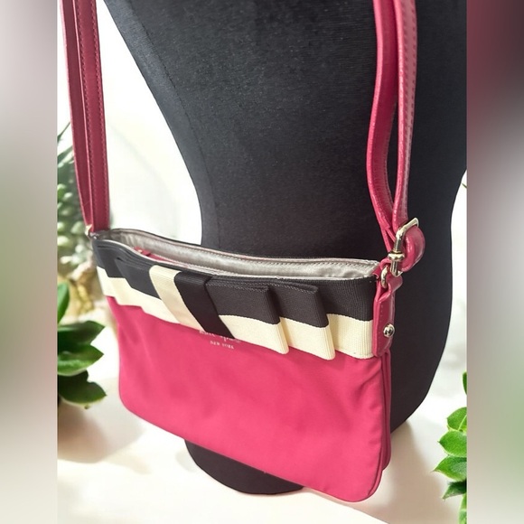 KATE SPADE New York Limited Edition Bag – Rare Silver Lining – Pink Black Cream - Picture 3 of 11